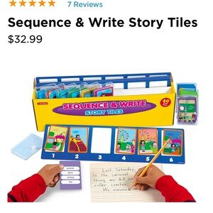 Lakeshore learning toy SEQUENCE & WRITE